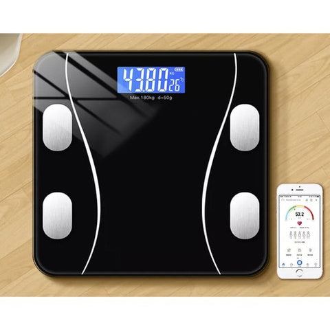 LCD Analüütiline Vannitoakaal, Kehaanalüüs & BMI