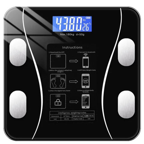 LCD Analüütiline Vannitoakaal, Kehaanalüüs & BMI