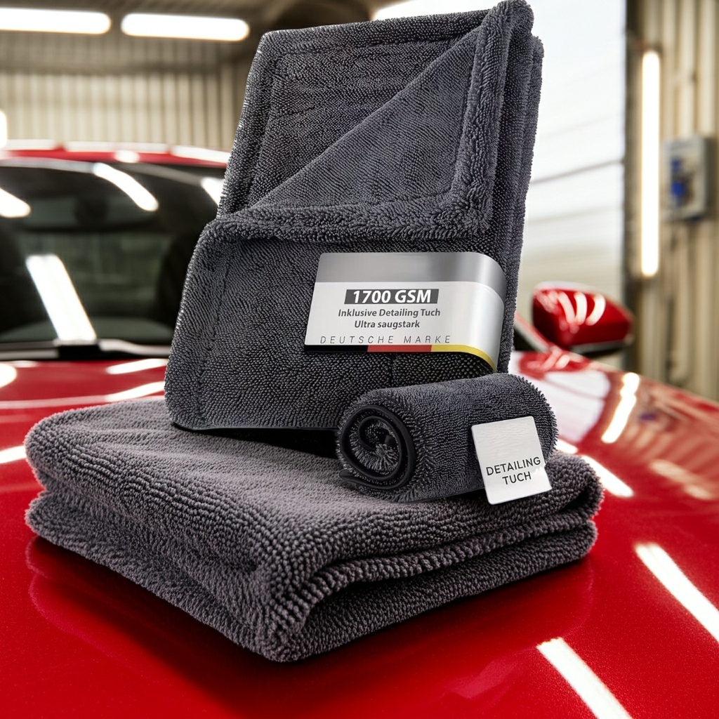 1700 GSM mikrokiudrätikute komplekt (2 tk) – XXL auto kuivatusrätikud