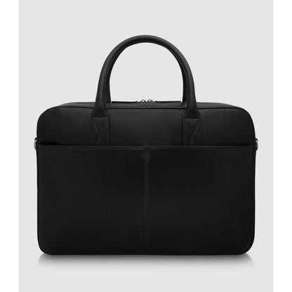 PURE Leather Studio nahast ärikott, sülearvutikott, must – 15,6"
