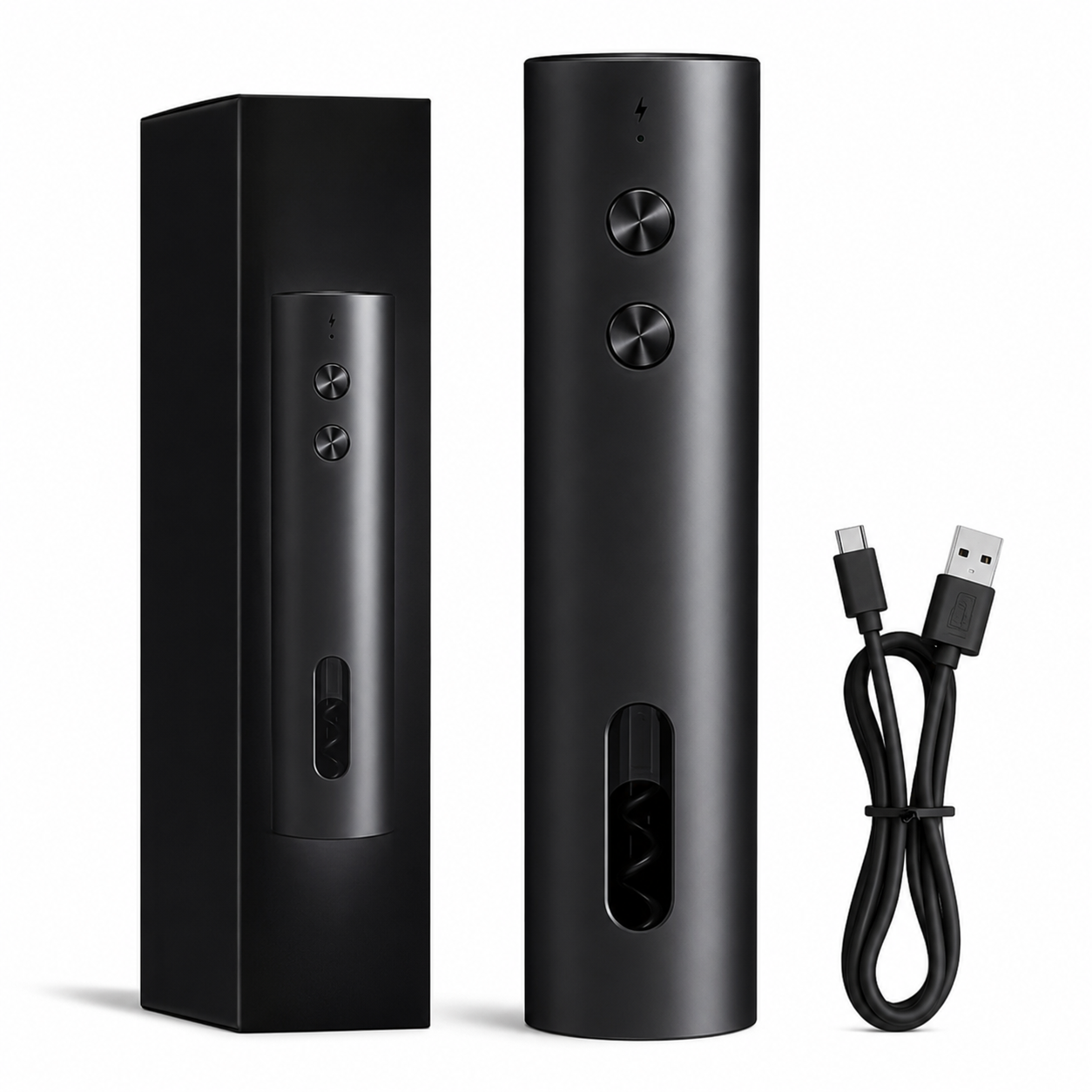 Elektriline veiniavaja USB-laadimisega – automaatne korgitser veini avamiseks