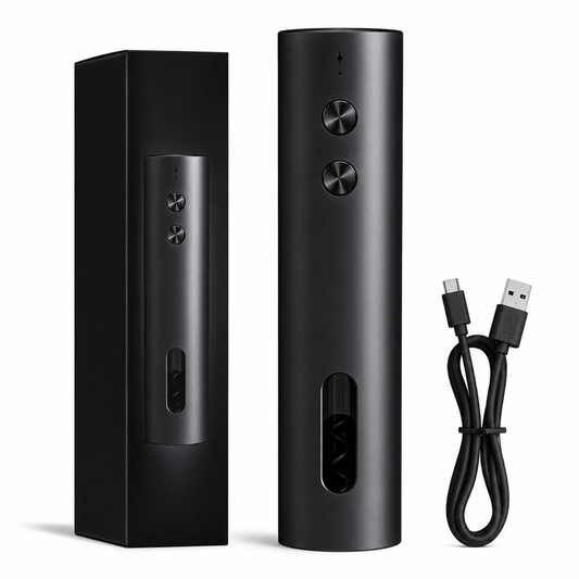 Elektriline veiniavaja USB-laadimisega – automaatne korgitser veini avamiseks